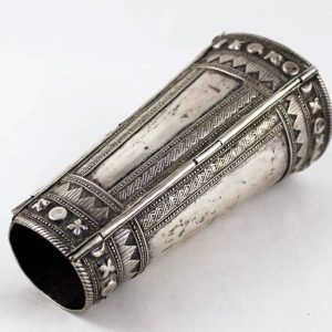 Ethiopian silver large bracelet