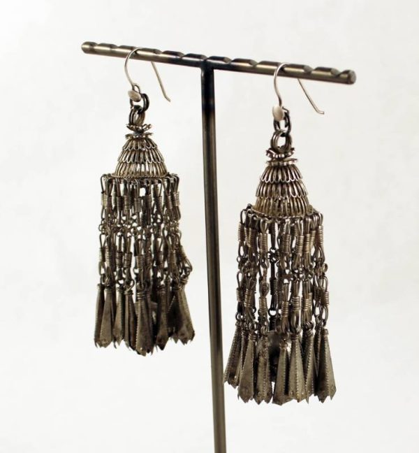 Lahu-and-Lisu-silver-earrings