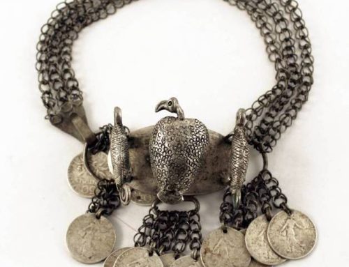 Fon silver bracelet, Dahomey, West Africa