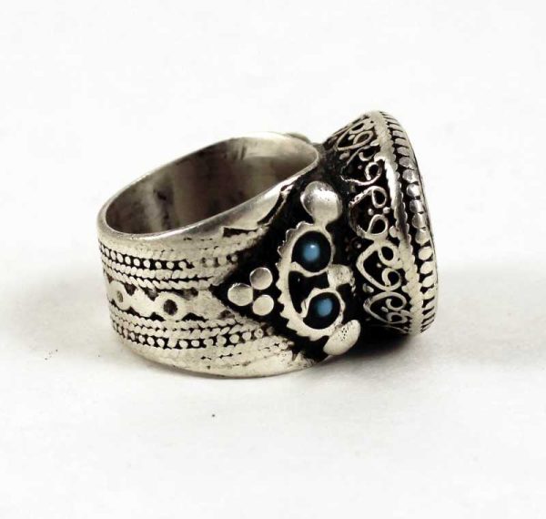 Central Asian silver ring