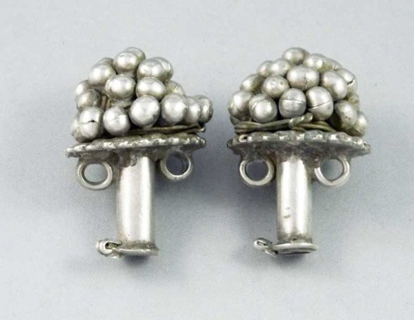 Rajasthan silver earrings india