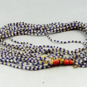 Glass beads necklace, Golden triangle, SE Asia